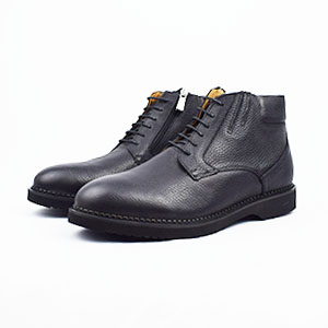 Botte Bottine pour homme 128 noir  .......... bottine en cuir homme Maroc